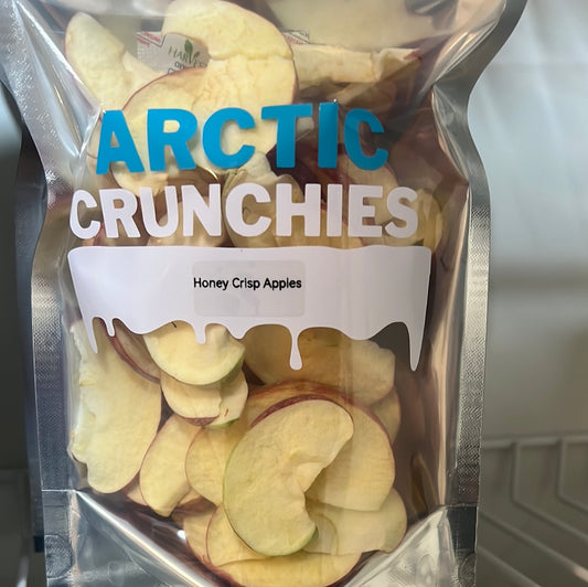 Freeze-dried apples